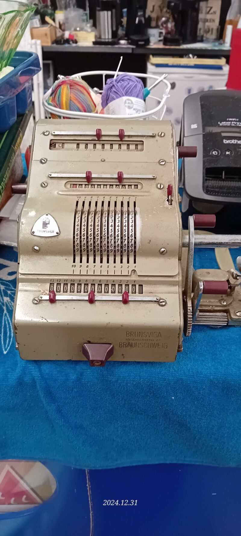 mechanische rekenmachine datering 1969