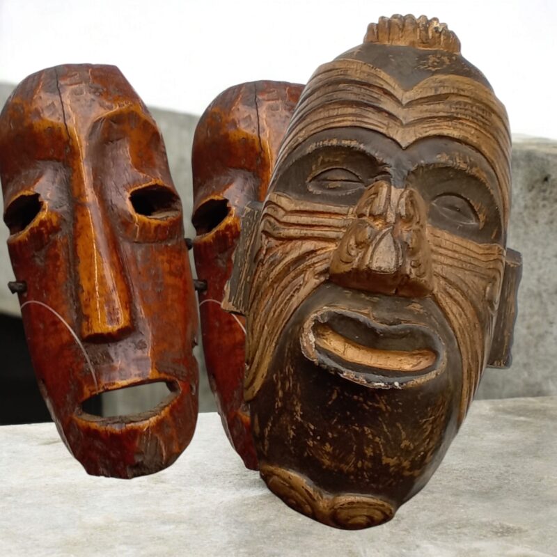 houten Afrikaanse maskers en beelden Art: 2119