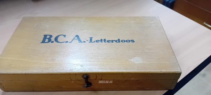 B.C.A. letterdoos vintage AR.2102