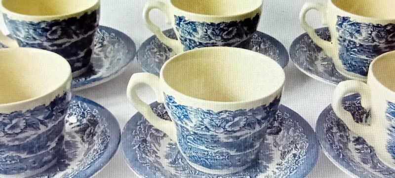 Engels porselein Koffie servies ART. 2115 - Afbeelding 11