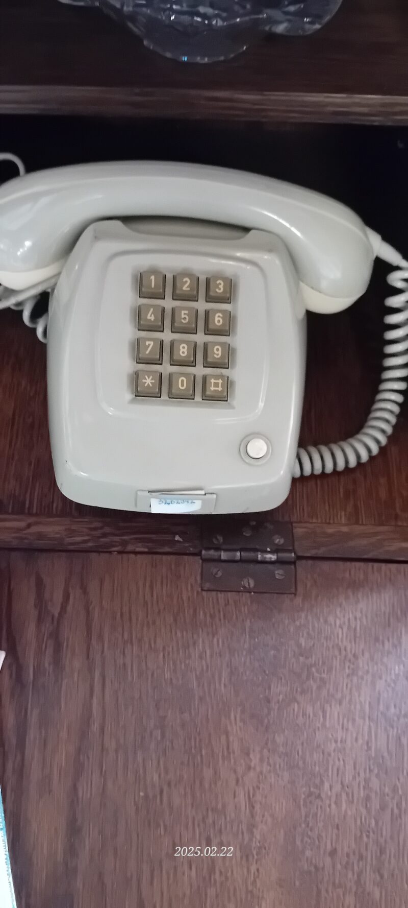 Vintage druk telefoon