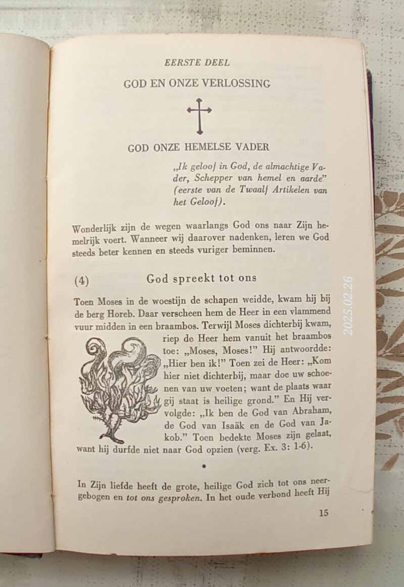 Boekje de leer der kerk ART: 2174 - Afbeelding 2