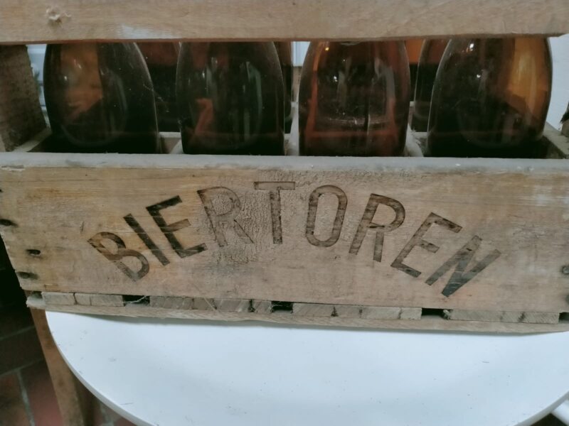 Vintage bierkrat merk biertoren AR.2106 - Afbeelding 2