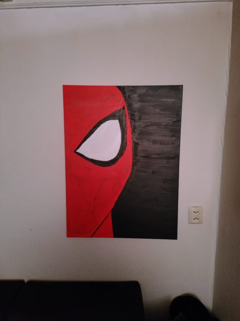 Spiderman schilderij 60x80 cm ART: 2145 W - Afbeelding 3