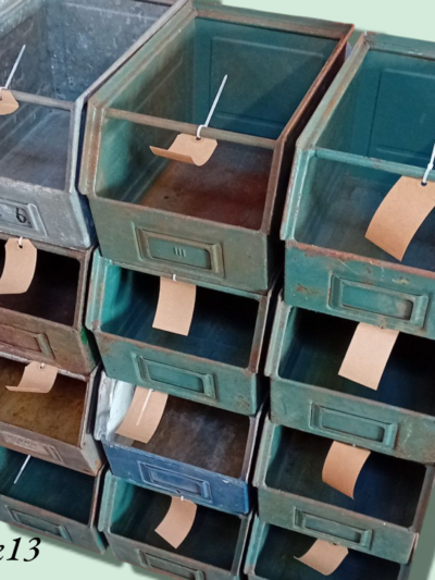 Metalen  Schäfer  voorraadbakken ART: 2190