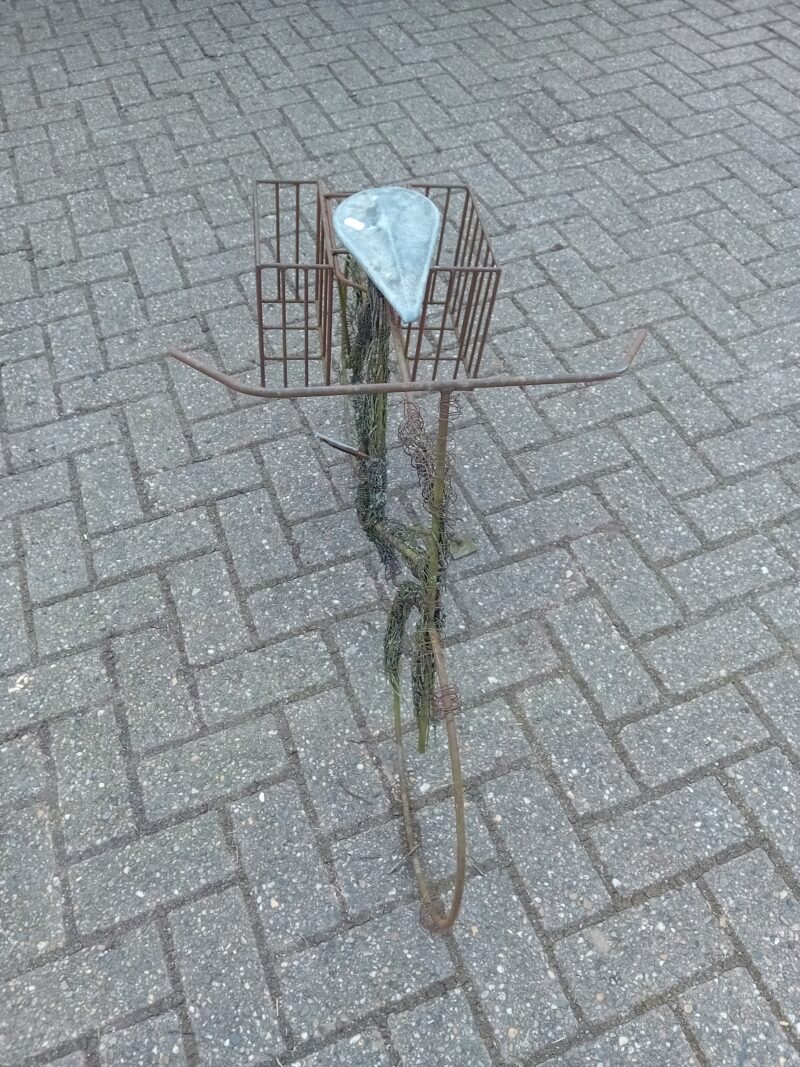 Metalen fiets ornament ART: 4146 - Afbeelding 3