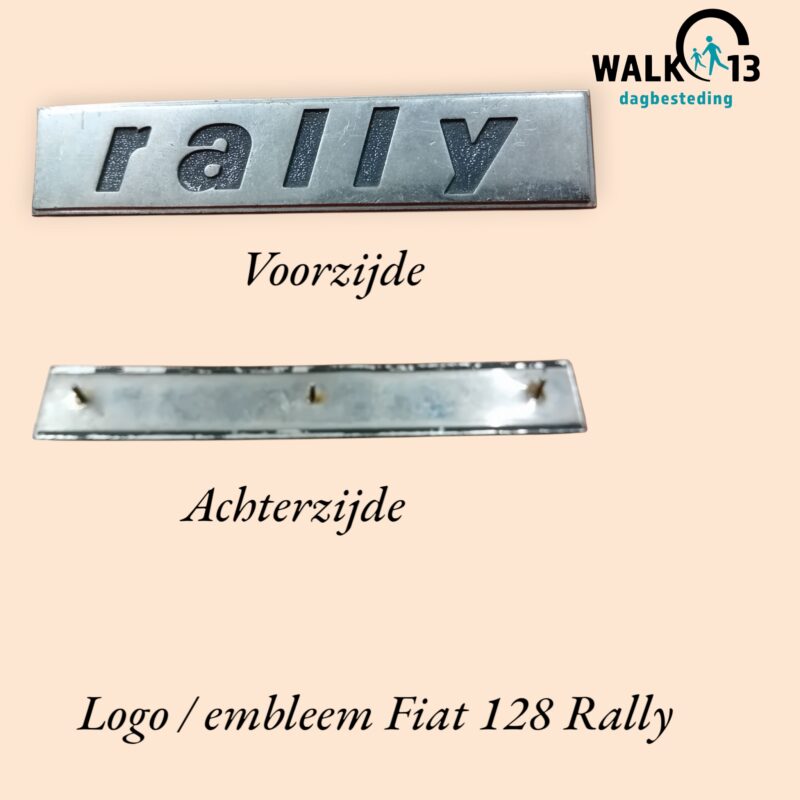 Logo aluminium rally ART: 4357 V