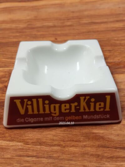 Vintage Villiger-Kiel glas asbak ART: 4358