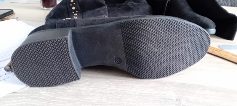Suede zwarte laarzen ART: S005 - Afbeelding 5