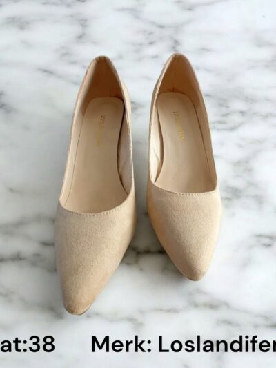 Suede hakken schoenen ART: S001