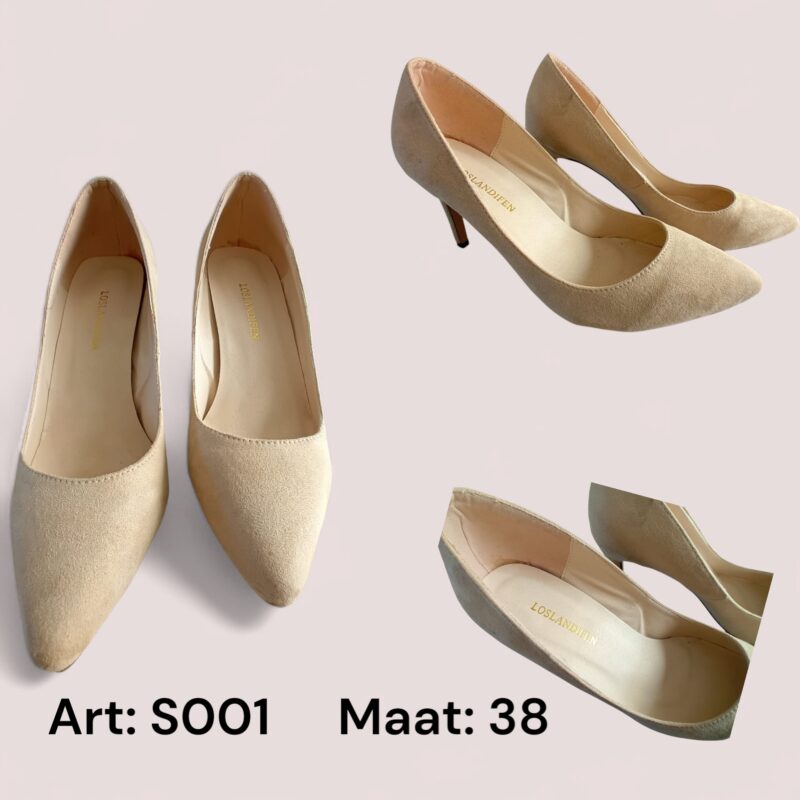 Suede hakken schoenen ART: S001 - Afbeelding 3