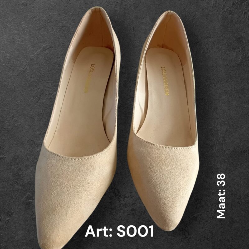 Suede hakken schoenen ART: S001 - Afbeelding 2