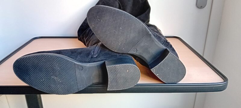 Suede zwarte laarzen ART: S005 - Afbeelding 6
