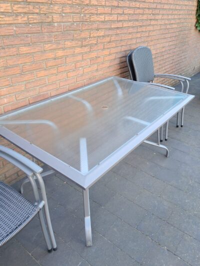Tuinset 4 stoelen incl tafel