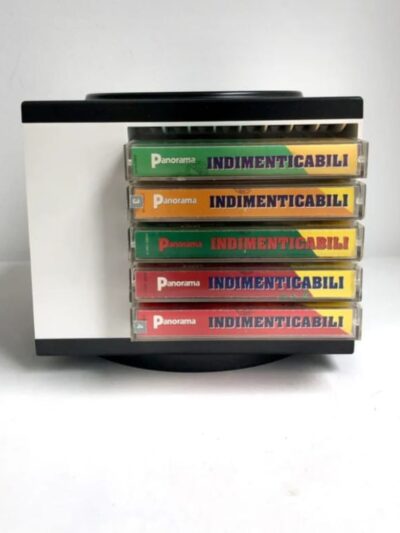 Vintage cassette kubus wit ART: 4396