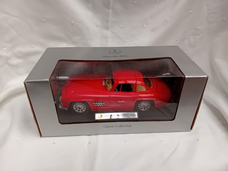 1954 Mercedes Benz 300SL rood ART: 4460 - Afbeelding 3