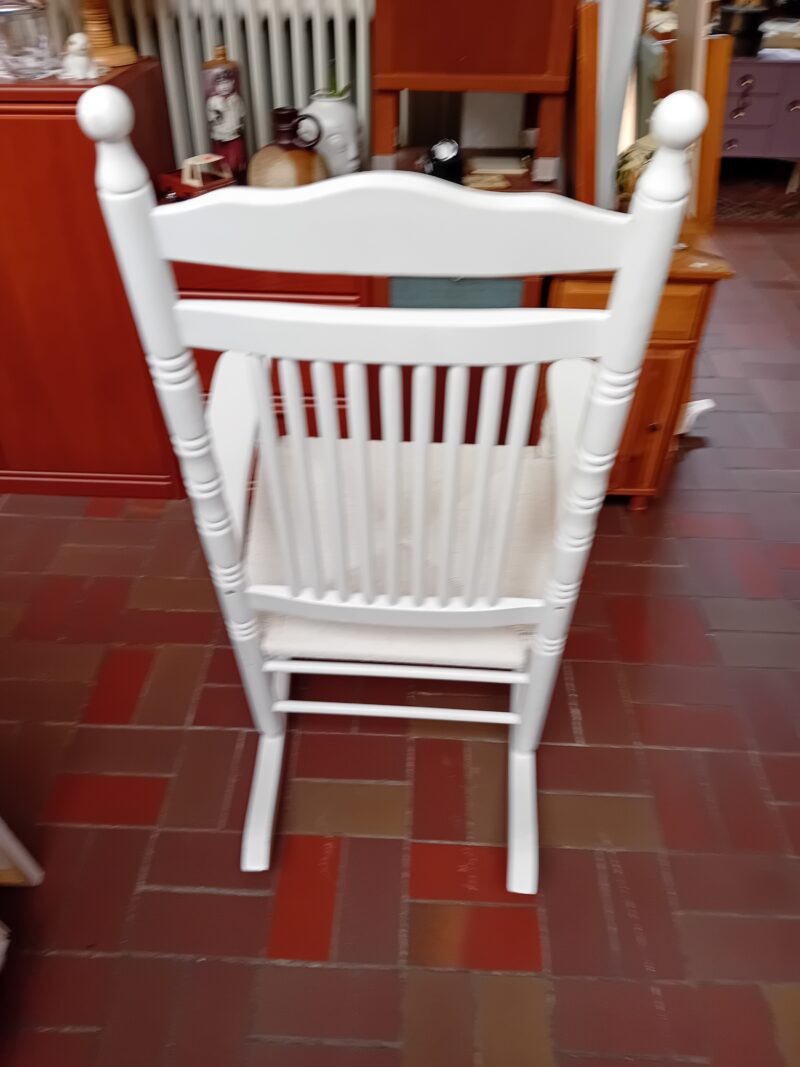 Witte schommelstoel Art 0000 - Afbeelding 4