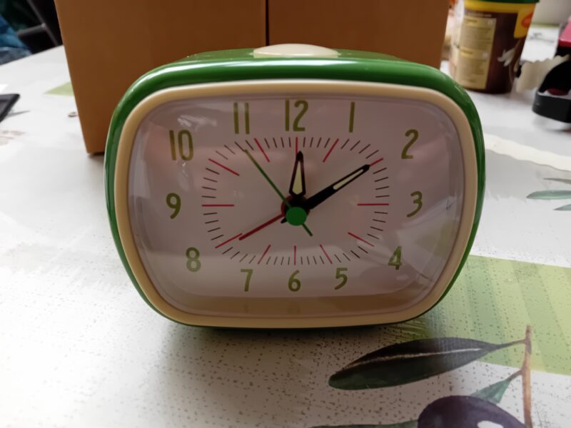 Vintage klokje classic groen ART: 4458