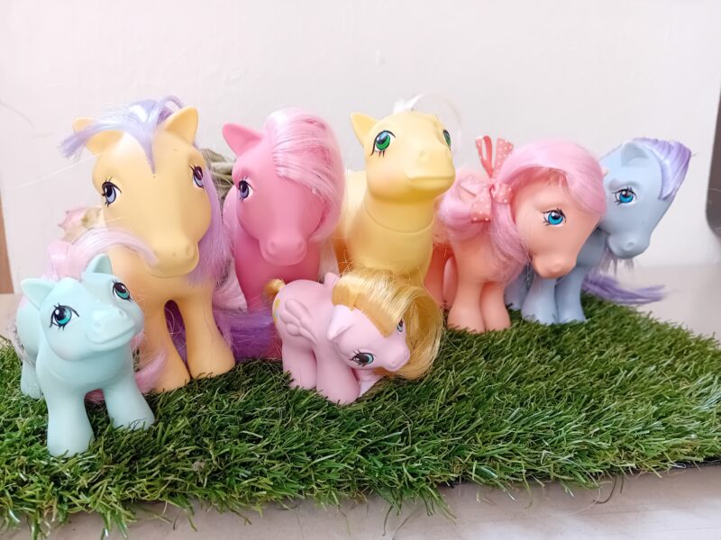 7x My little pony G1 ART: 4471