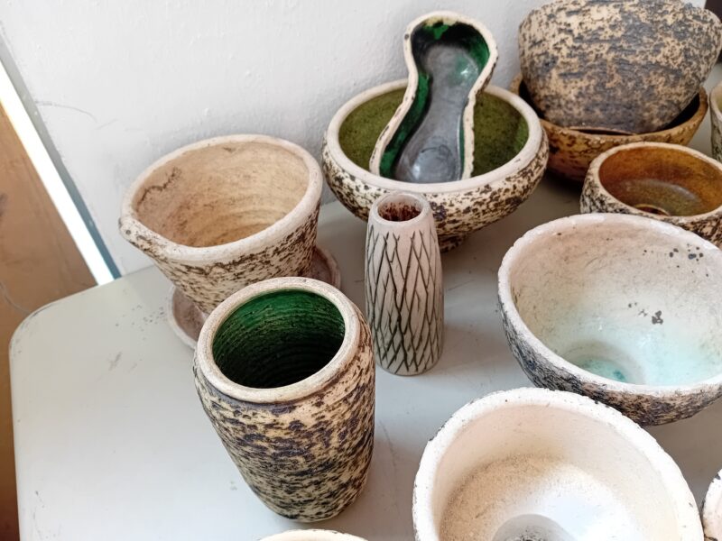 Verzameling berkenbast bloempotten ART: 4476 - Afbeelding 3
