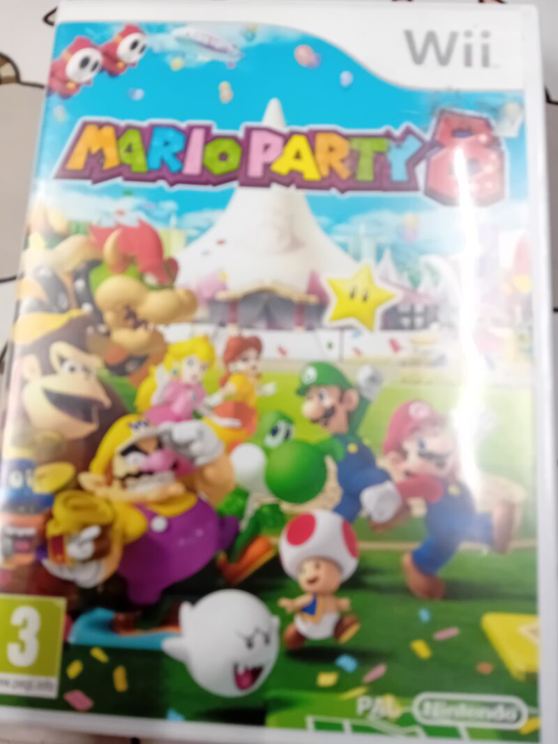 Mario Party 8  Wii spel Art: - Afbeelding 2