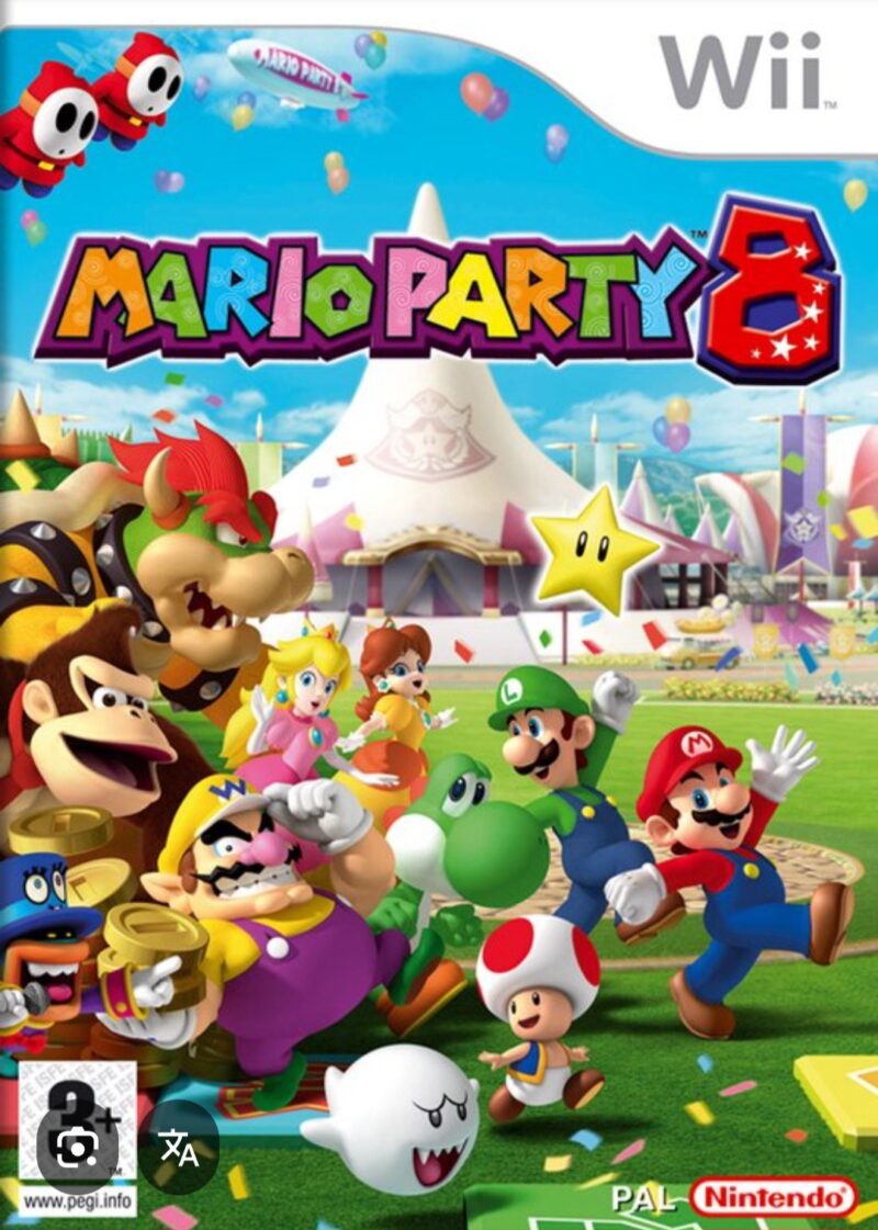 Mario Party 8  Wii spel Art: