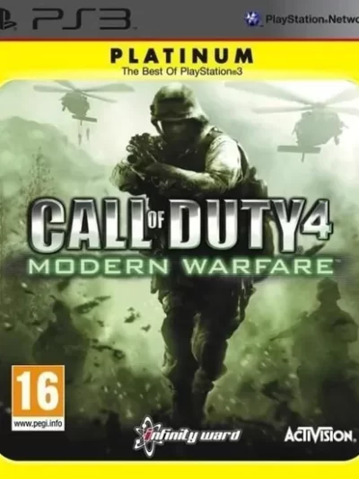 Call of Duty 4 Modern warfare Platinum PS3 ART: 38182