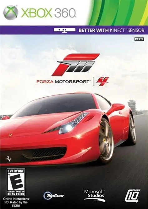 Forza motorsport 4 Xbox 360 ART: 38315