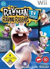 Rayman raving rabbids Tv party Wii ART: 38337