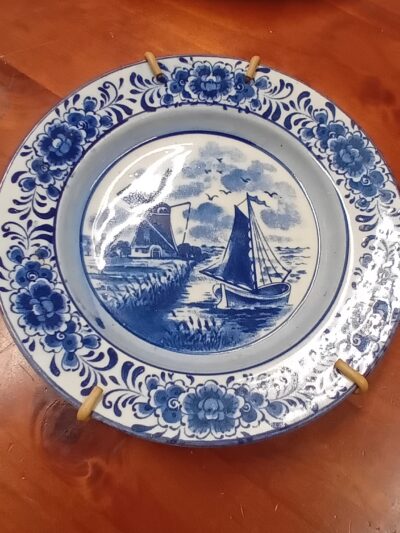 Delfstblauwe borden diverse maten