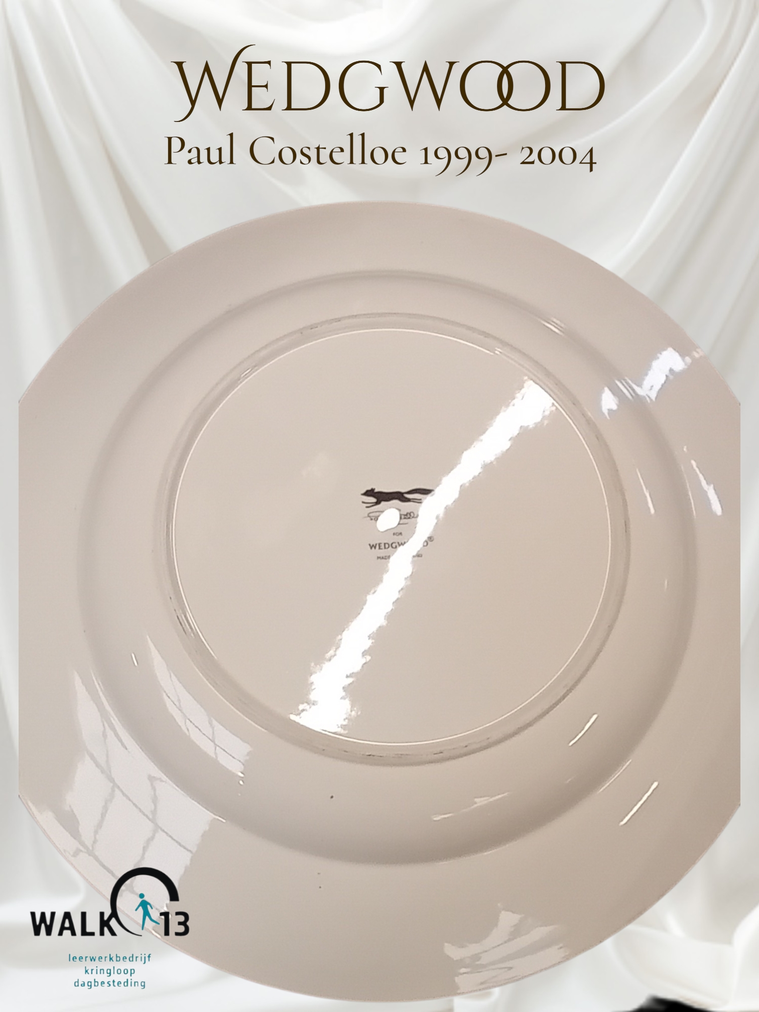 Wedgwood bord Paul Casteloe Doorsnee 36 cm - Afbeelding 3