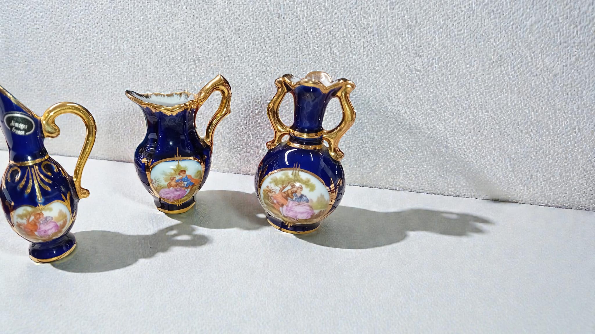 set Limoges kan/vaas 3 stuks Artikel 38533 - Afbeelding 2