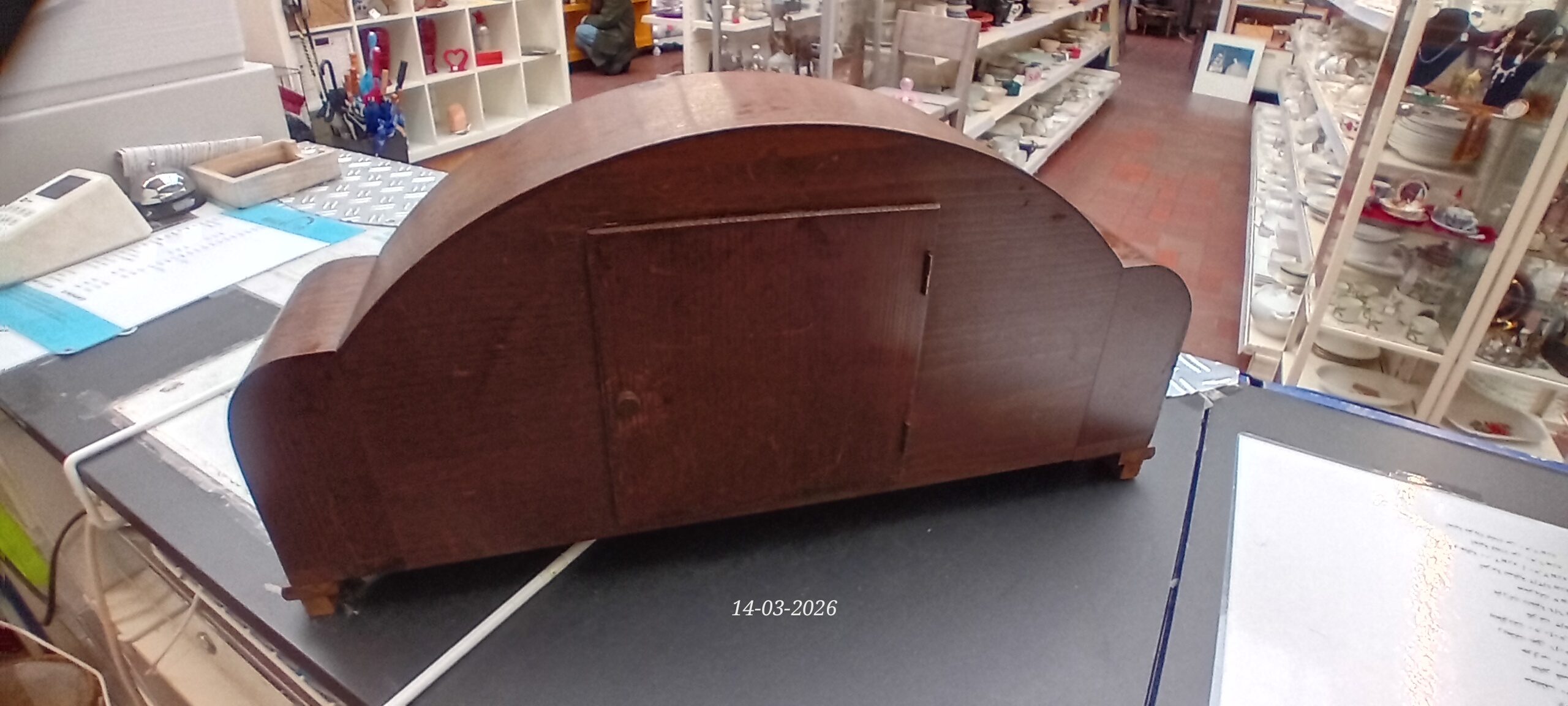 Pendule of tafelklok incl sleutel artikelnummer: 38708 - Afbeelding 3