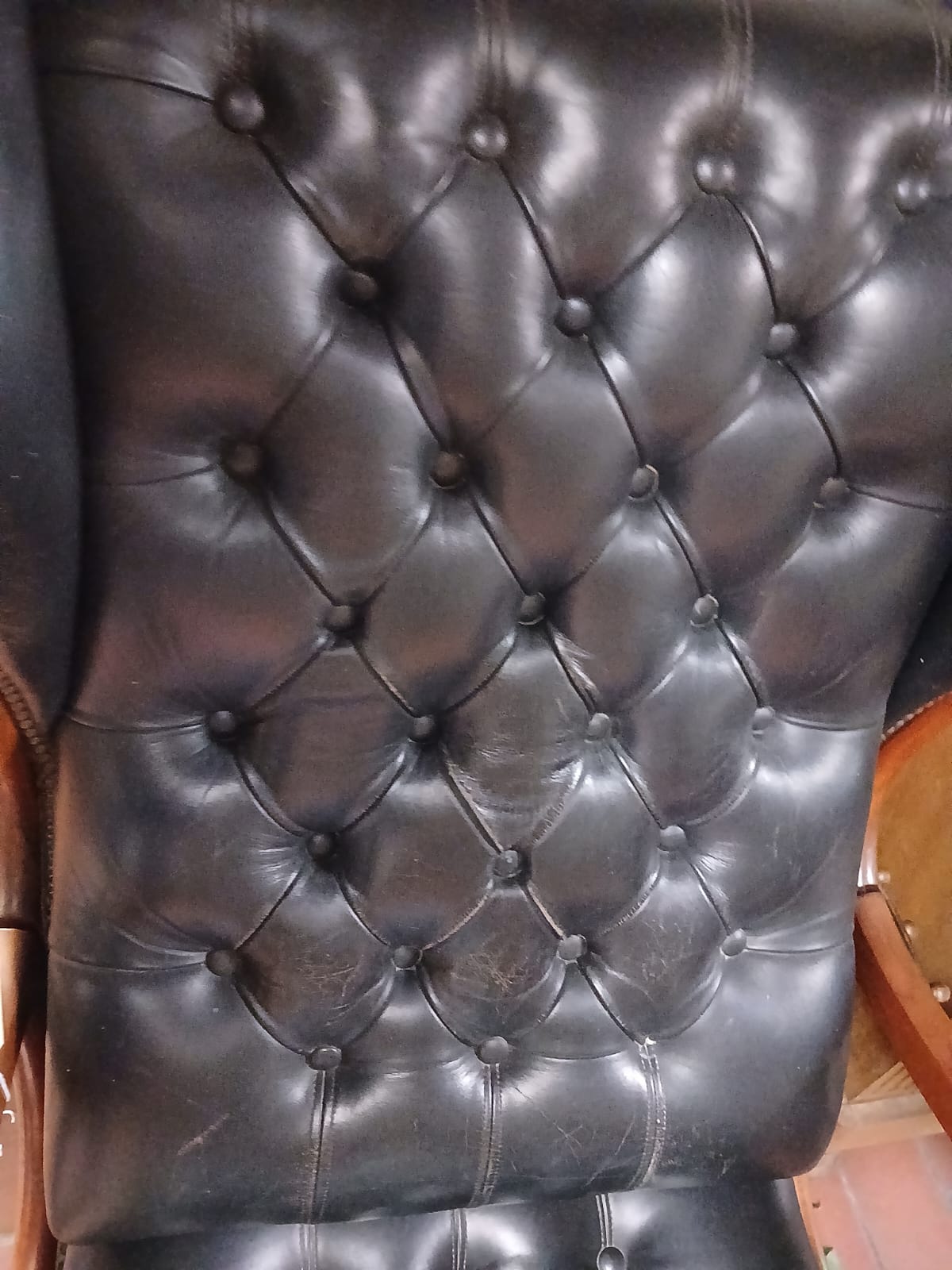 Vintage Chesterfield zetel artnr. 39104 - Afbeelding 4