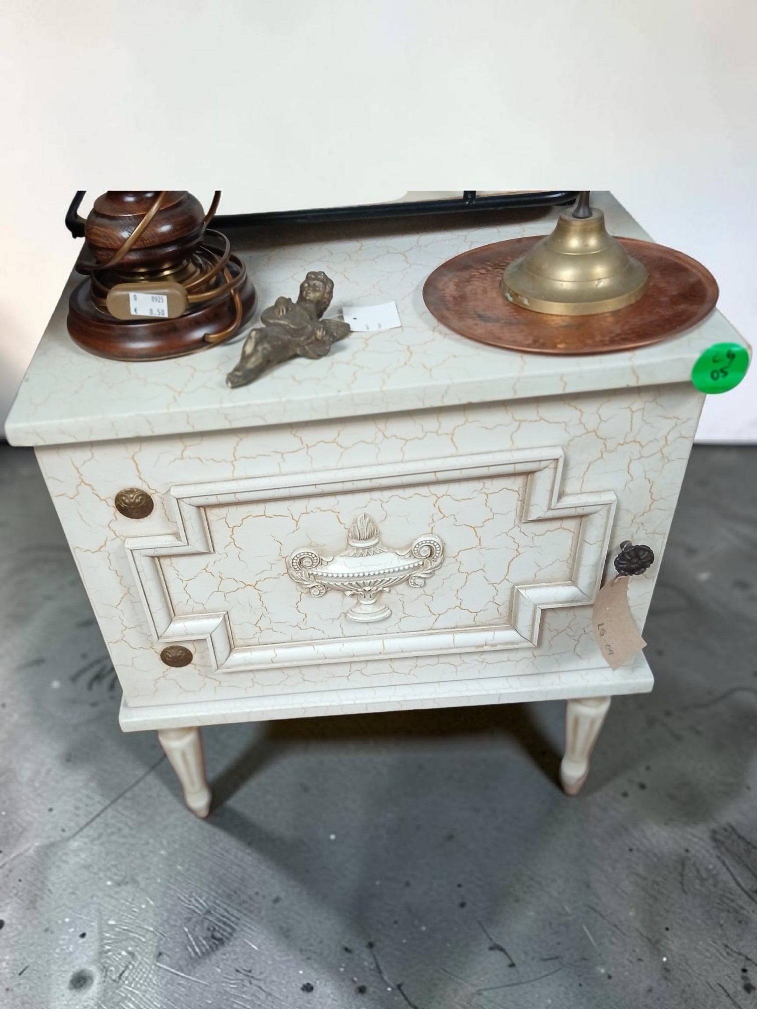 2 x brocante nachtkastjes Art: 39216 - Afbeelding 4