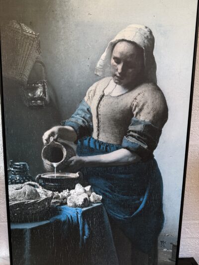 Wanddecoratie Vermeer-stijl artnr.39311