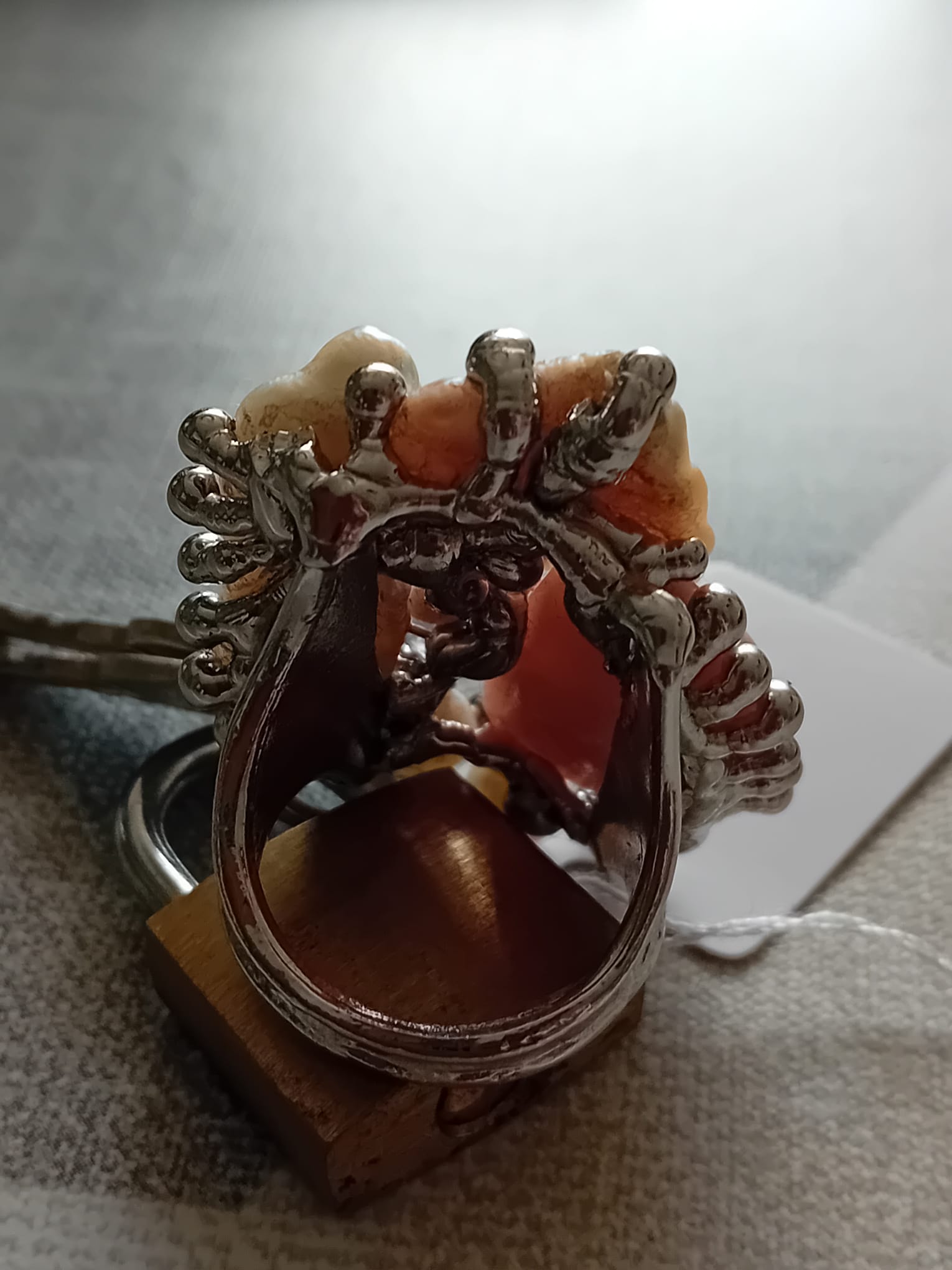 Brocante Bohemian style ring maat 17,5 artnr: 3914 - Afbeelding 5