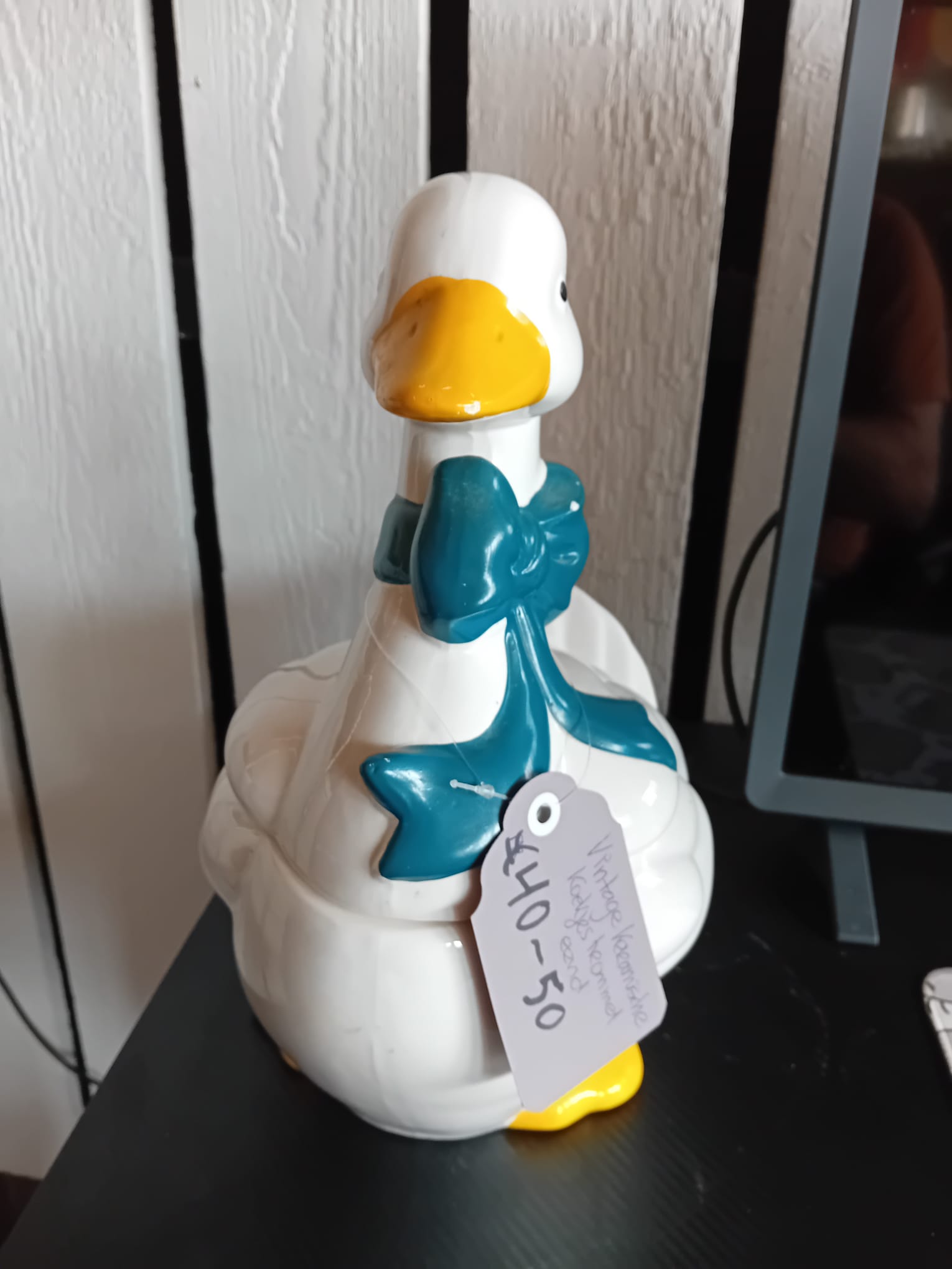 keramische koekjestrommel Holiday Goose (Gans) artnr: 39392 - Afbeelding 7