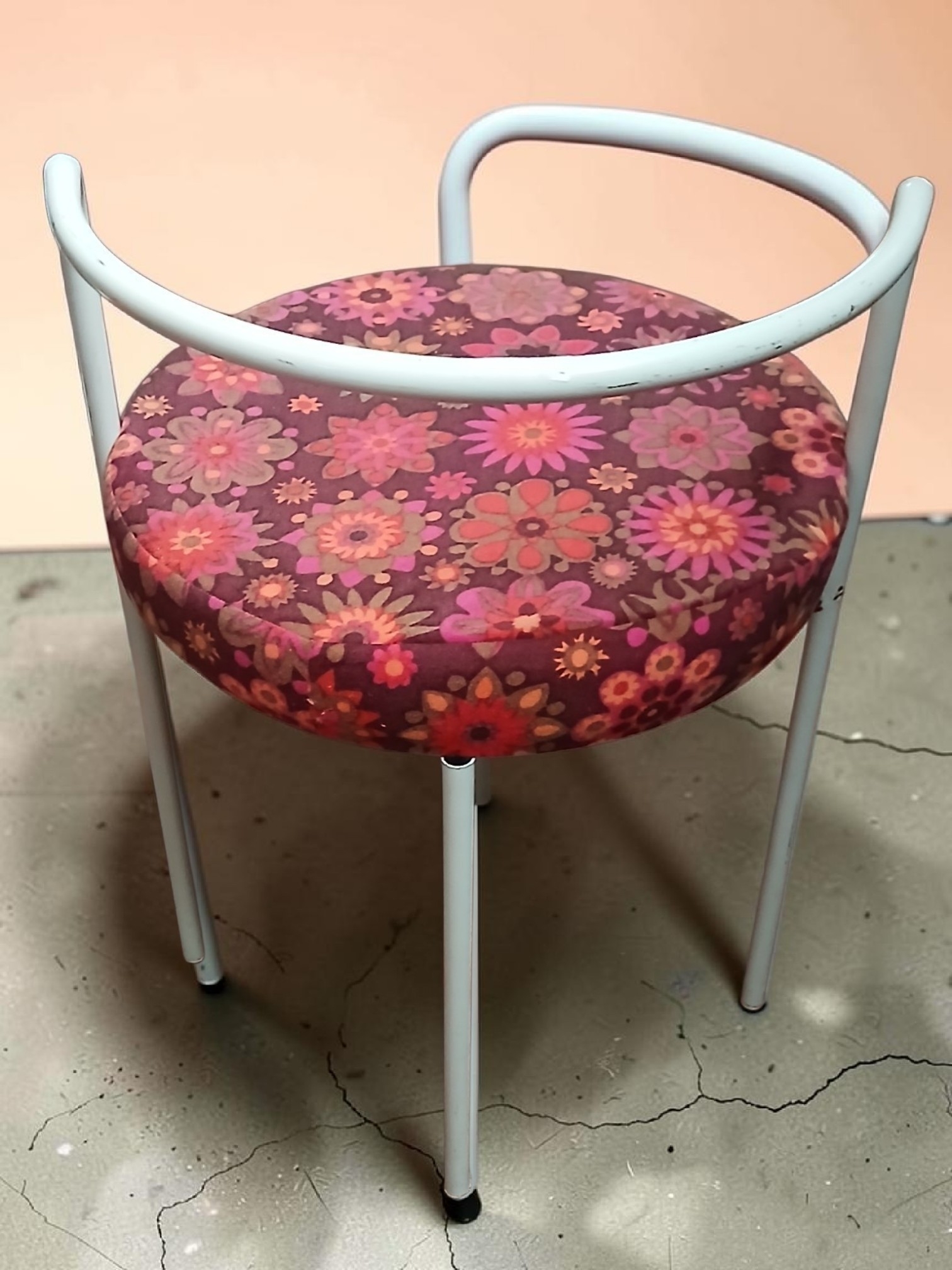 Retro krukje met bloemenprint artnr.39318 - Afbeelding 6