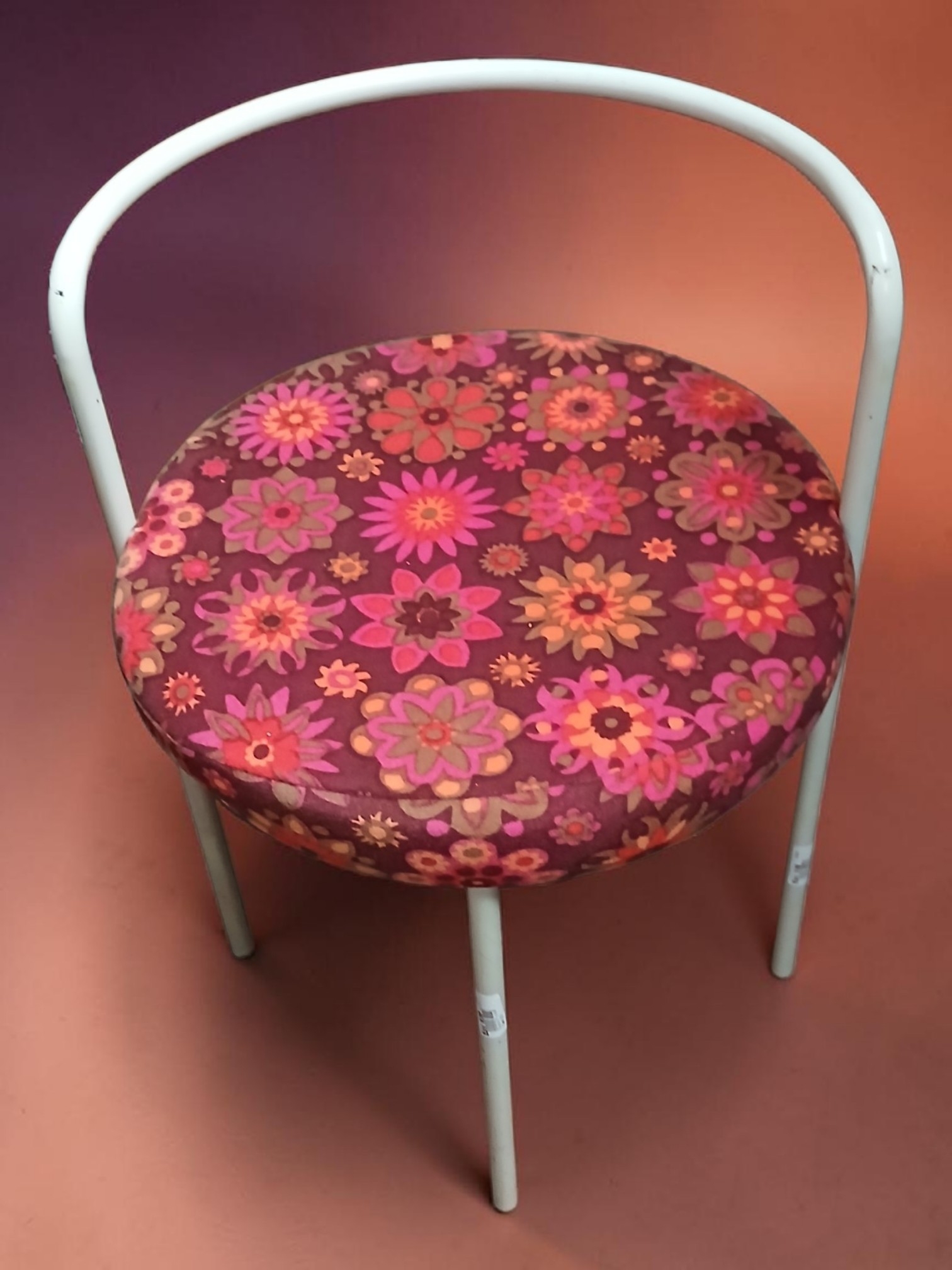Retro krukje met bloemenprint artnr.39318 - Afbeelding 7