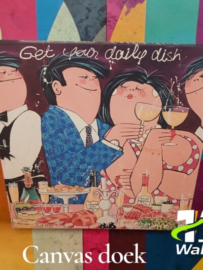 Canvas dikje dames van El van Leersum