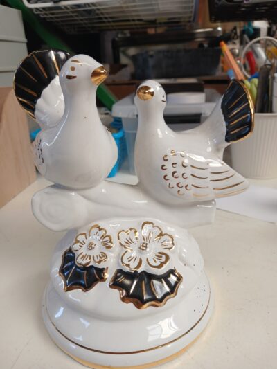 Ceramic duiven set