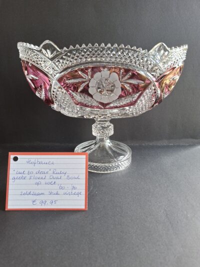Hofbauer Grote ovale ( Ruby) Bowl art.nr 40225