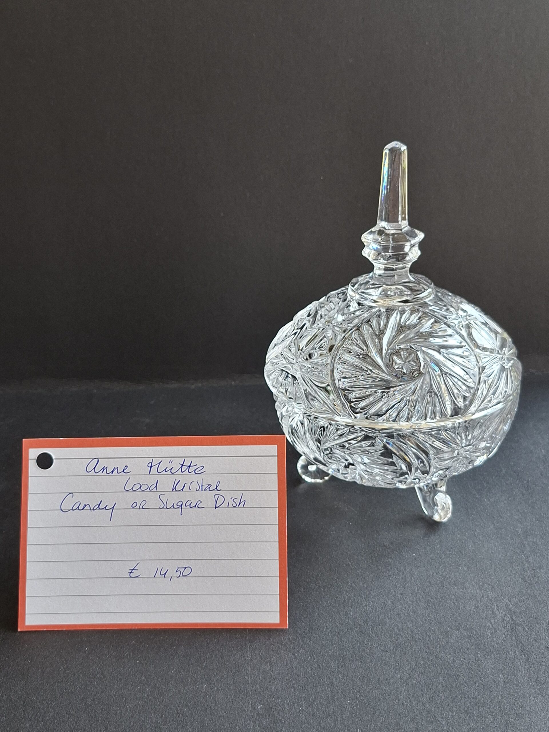 Bonboniere Anne Hütte Candy or Sugar Dish art.nr - Afbeelding 3
