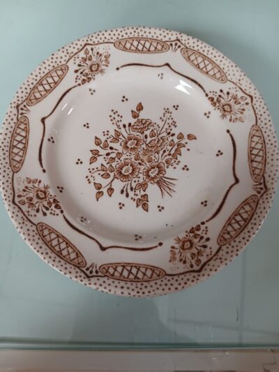 6 x English Ironstone Tableware gebaksborden art.nr 40346