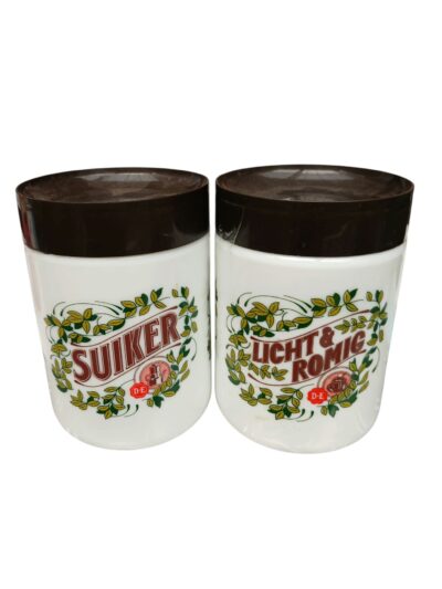 vintage Douwe Egberts voorraadpotten art.nr  40311