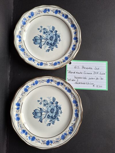 G.S. Presenta Ltd borden, set van 2  art. nr 40433