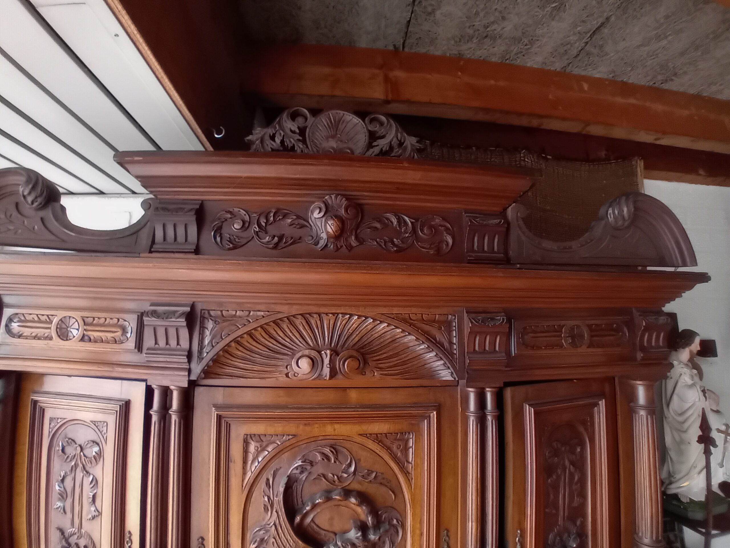 Henry Deux kast jaar1880 art.nr 40712 - Afbeelding 5