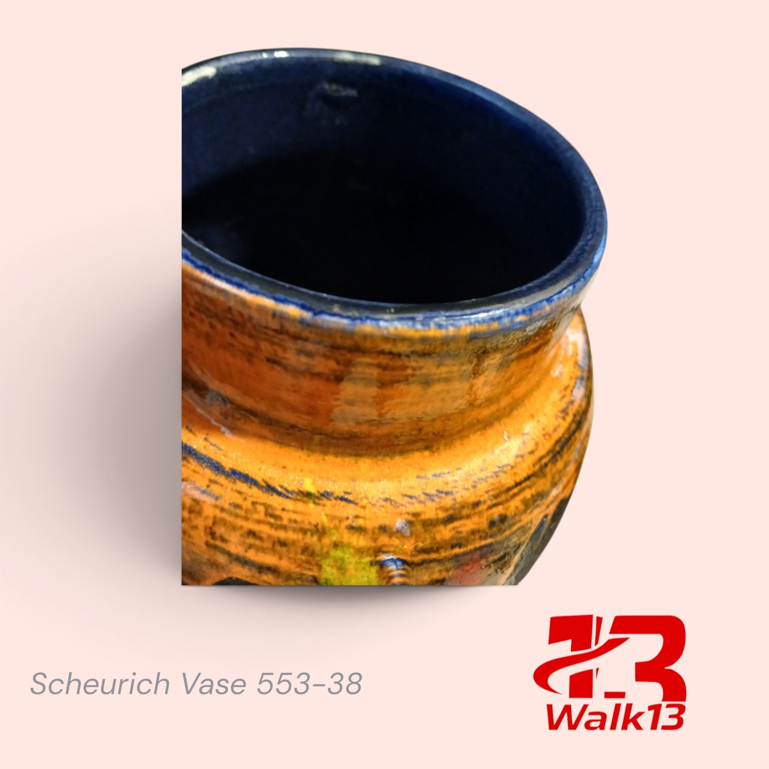 Lava Scheurich Vase 553-38 art.nr 40931 - Afbeelding 4