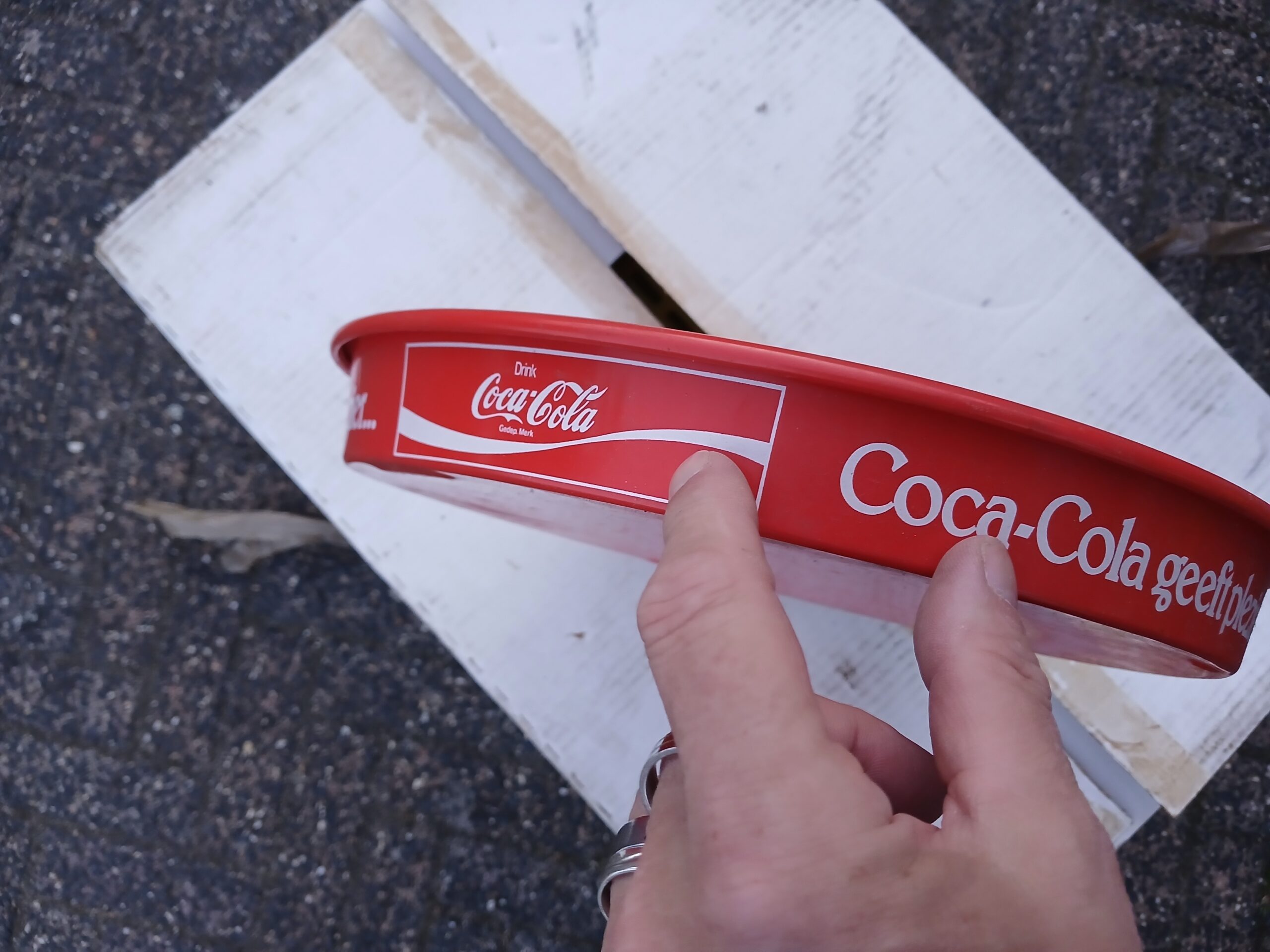 vintage dienblad Coca- Cola art.nr 40571 - Afbeelding 3